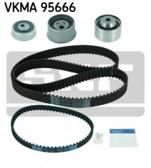 Комплект ременя ГРМ SKF VKMA95666 (фото 1)