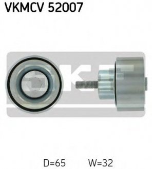 Паразитный, ведущий ролик, поликлиновой ремень SKF VKMCV 52007 (фото 1)
