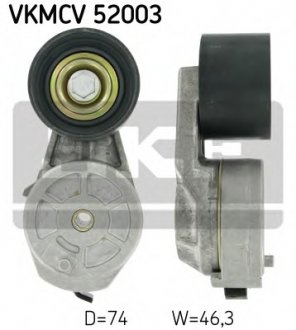 Натяжной ролик, поликлиновойремень SKF VKMCV 52003 (фото 1)