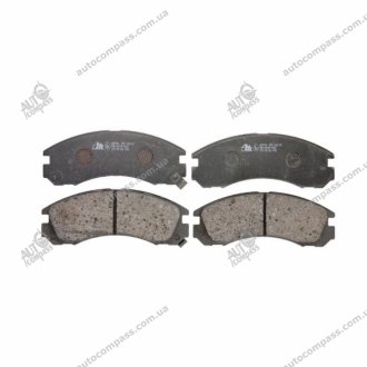 Колодки гальмівні дискові, к-кт ATE 13.0460-5958.2