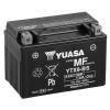 МОТО 12V 8Ah MF VRLA Battery (сухозаряжений) Пусковий струм 135 (EN) Габарити 152х87х107. Полярність +, - Yuasa YTX9-BS (фото 1)