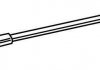 Щетка стеклоочистителя бескаркасная 750mm (30\\) Flex Beam Blade TRICO FX750 (фото 5)