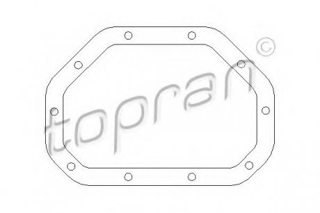 Прокладка диференціалу TOPRAN 206470 (фото 1)