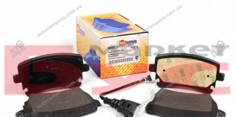 Колодки тормозные AUTOTECHTEILE 369 8017