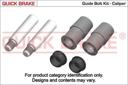 Направляющая суппорта+пыльники MAZDA QUICKBRAKE 1131342X (фото 1)