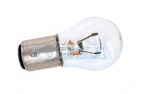 Лампа накаливания, фонарь указателя поворота, Лампа накаливания, фонарь сигнала тормож., задний габ. огонь, Лампа накаливания, фонарь сигнала торможения, Лампа накаливания, задняя противотуманная фара, Лампа накаливания, фара заднего хода, Лампа нак Tesla B52101 (фото 1)