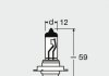 Лампа накаливания, фара дальнего света, Лампа накаливания, основная фара, Лампа накаливания, противотуманная фара, Лампа накаливания, основная фара, Лампа накаливания, фара дальнего света, Лампа накаливания, противотуманная фара OSRAM 64215TSP-HCB (фото 3)