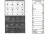 Zestaw koёc.przew.ham. 110szt A,F x20, L,M,S,TX x10, B,B5.0,E,F,H,KX x5 QUICKBRAKE 0001 (фото 1)