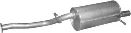 Central silencer Subaru Forester 4x4 2.0 09, 02-, 46.04 POLMO 4604