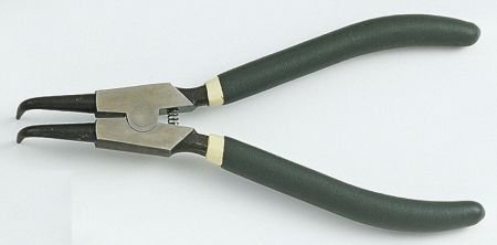 Щипцы для снятия стопорных колец угловые (сжатие) 175mm (шт.) FORCE 609ABC