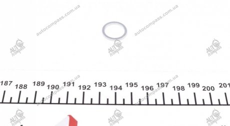 Уплотнительное кольцо, резьбовая пр, Уплотнительное кольцо Elring 242.608 (фото 1)