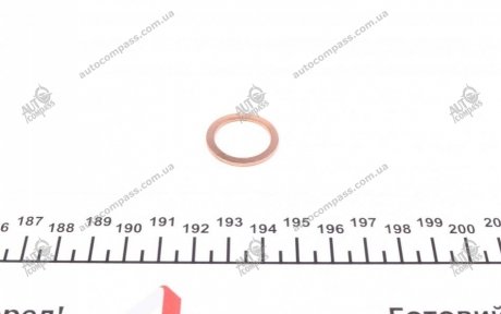 Уплотнительное кольцо, резьбовая пр, Уплотнительное кольцо Elring 122.904 (фото 1)