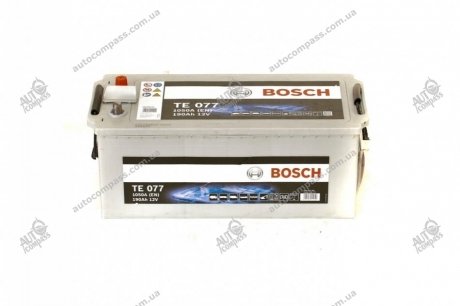 Акумулятор 12В/190Аг/1050А/46,99кг Bosch 0092TE0777 (фото 1)