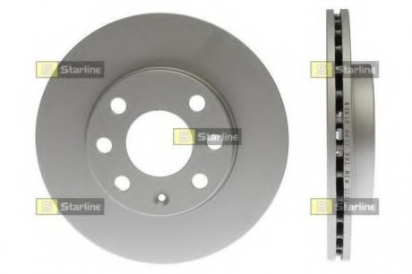 Диск тормозной окрашенный (антикорозионная обработка) STARLINE PB 2007C (фото 1)