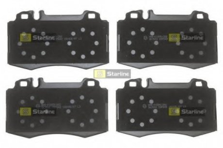 Комплект тормозных колодок, дисковый тормоз STARLINE BD S699 (фото 1)