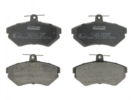 Комплект тормозных колодок, дисковый тормоз ABE C1W038ABE (фото 1)