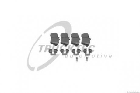 Комплект тормозных колодок, дисковый тормоз TRUCKTEC AUTOMOTIVE 02.35.148 (фото 1)