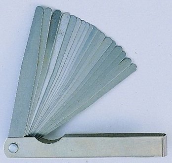 Набор щупов 0,04-0,63 мм. 26 лезвий (шт.) FORCE 61802 (фото 1)