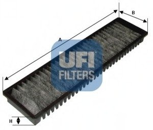Фильтр, воздух во внутренном пространстве UFI 54.137.00 (фото 1)