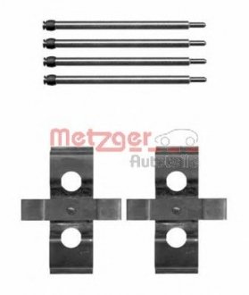 Комплектующие, колодки дискового тормоза METZGER 109-1611 (фото 1)