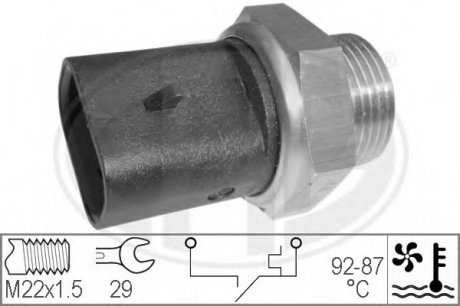 Термовмикач вентилятора радіатора Fiat ERA 330273 (фото 1)