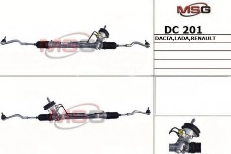Рулевая рейка MSG DC 201 (фото 1)