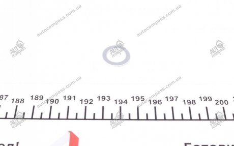 Кільце отвору зливу оливи VW Golf VI 2.0 (12x18x1. Elring 239.402 (фото 1)