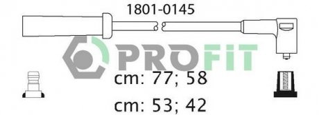 Високовольтні кабелі PROFIT 1801-0145 (фото 1)