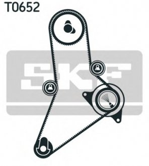 Комплект ремня ГРМ SKF VKMA 02384 (фото 1)