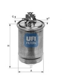 Топливный фильтр UFI 24.418.00 (фото 1)