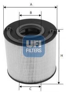 Топливный фильтр UFI 26.085.00 (фото 1)