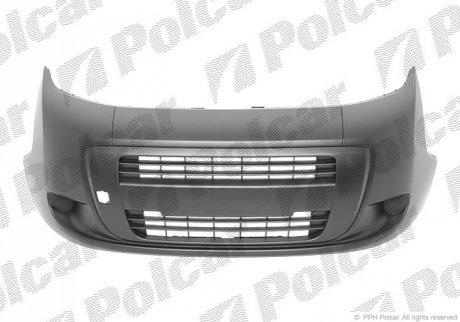 Бампер передній Fiat Qubo / Fiat Fiorino III Polcar 308507-4 (фото 1)