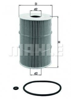 Масляний фільтр KNECHT OX378D (фото 1)