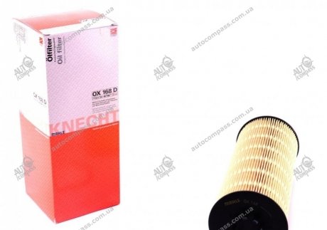 Масляный фильтр KNECHT OX 168D (фото 1)