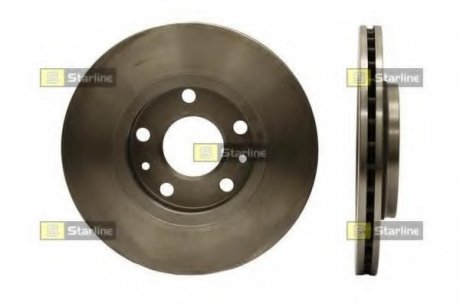 Тормозной диск STARLINE PB 4504 (фото 1)