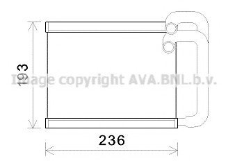 Теплообменник AVA COOLING HY 6391 (фото 1)