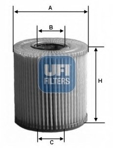 Масляный фильтр UFI 2511500 (фото 1)