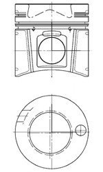 Поршень Kolbenschmidt 94681600 (фото 1)