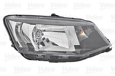 Фара перед. левая h7/h7/led с поворот., эл.регул. Valeo 046604 (фото 1)