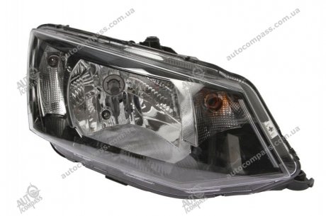 Фара перед. правая h7/h7/led с поворот., эл.регул. Valeo 046605 (фото 1)