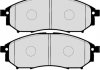 Комплект тормозных колодок, дисковый тормоз HERTH+BUSS JAKOPARTS J3601093 (фото 3)