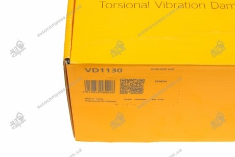 Шкив коленвала БМВ 5(f10), 7(f01), x5(e70) Contitech VD1130