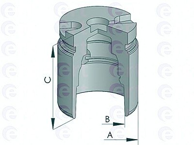 Поршень супорта ERT 150898-C (фото 1)