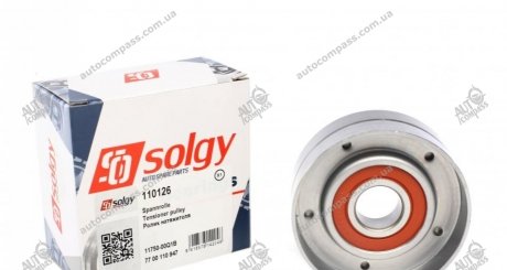 Ролик натяжний ременя генератора SOLGY 110126