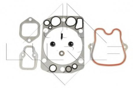 Комплект прокладок ГБЦ. продажа комплектом на двигатель. MB OM401, OM442 (1CYL) NRF 73017 (фото 1)