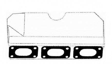 Прокладка выпускного коллектора БМВ 3 (е46), 5 (е39, е60), 7 (е38, е65), х3 (е83), х5 (е53) BGA MG0585 (фото 1)