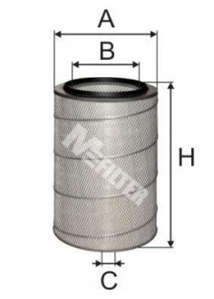 Повітряний фільтр M-Filter A152 (фото 1)