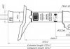 Амортизатор задний левый Hyundai Accent II (00-) Trialli AG 08201 (фото 2)