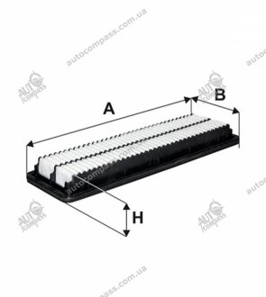 Фильтр воздушный HYUNDAI i10 II 1.0 2015- (-Filtron) WIX FILTERS WA9800 (фото 1)