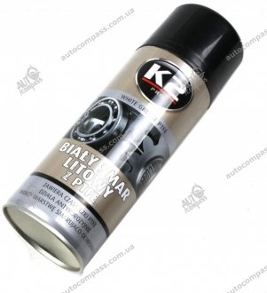 Средство для смазки деталей White Grease PTFE 400 ML K2 W121 (фото 1)